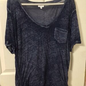 True Craft Dark Blue Short Sleeve Tee